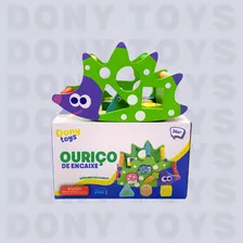 Brinquedo Encaixe Ouriço Didático Colorido Foto mini 4