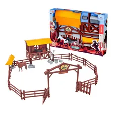 Brinquedo Fazendinha Mini Rancho Cavalo Estábulo E Acessório Foto mini 1