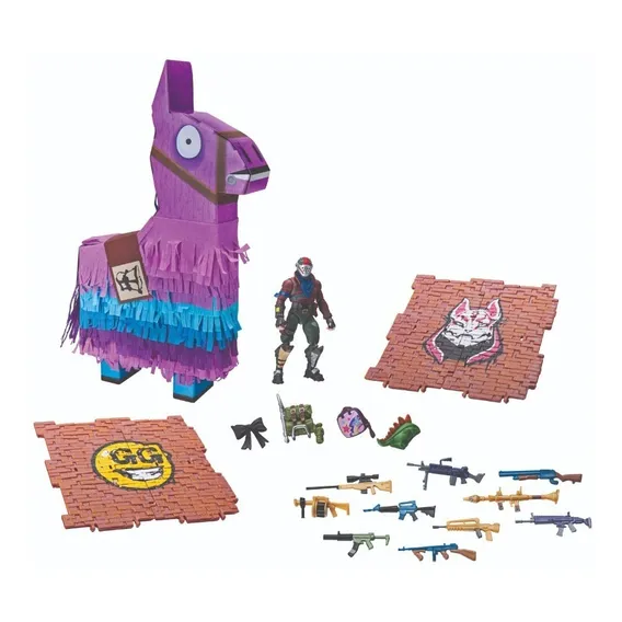 Brinquedo Fortnite Lhama Pinhata Com Acess贸rios Sunny 2057 Foto 1