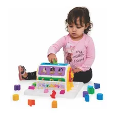 Brinquedo Girababy Didático Letras E Números Mercotoys Foto mini 2