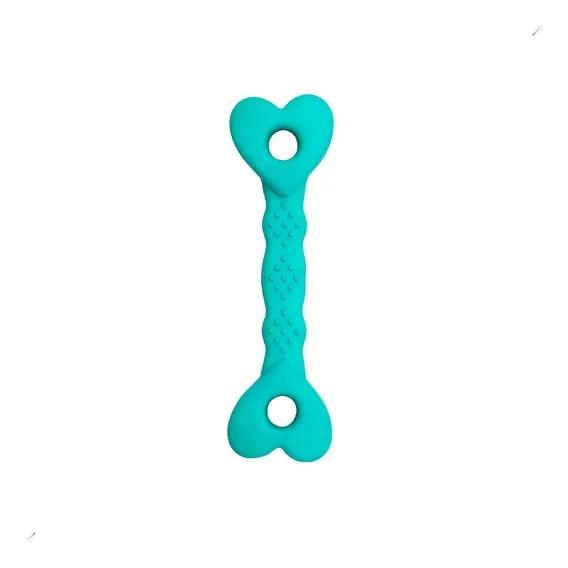 Brinquedo Halteres Coração Lcm Verde G Foto 1