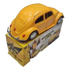 Brinquedo Infantil Carrinho De Brinquedo Transformers Carrinho Fusca Bate Volta Fusca Maluco Fusca Amarelo Com Luzes E Som Carrinho Divertido Carrinho De Brinquedo Foto mini 3