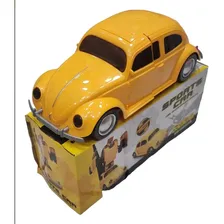Brinquedo Infantil Carrinho De Brinquedo Transformers Carrinho Fusca Bate Volta Fusca Maluco Fusca Amarelo Com Luzes E Som Carrinho Divertido Carrinho De Brinquedo Foto mini 2