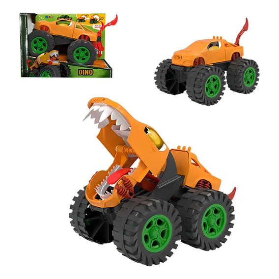 Brinquedo Infantil Carro Carrinho Monster Truck Dinossauro Foto 1