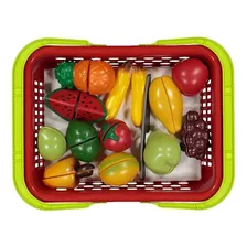 Brinquedo Infantil Crec Crec Feirinha De Frutas Orgânicas Foto mini 3
