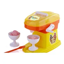 Brinquedo Infantil Gelateria Máquina De Fazer Sorvete Tateti Cor Amarelo Foto mini 1