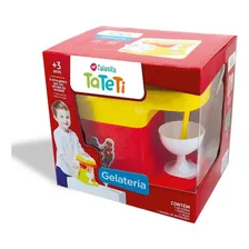 Brinquedo Infantil Gelateria Máquina De Fazer Sorvete Tateti Cor Amarelo Foto mini 4