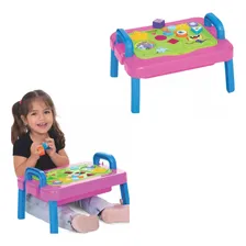 Brinquedo Infantil Mesa Didática Presente Menina 1 Ano Bebê Foto mini  2