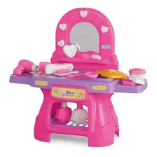 Brinquedo Infantil Penteadeira Menina Tateti Mini Glamour Foto mini 1