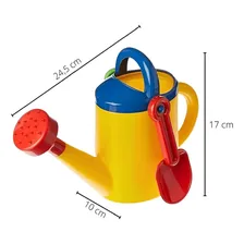 Brinquedo Infantil Regador De Praia Com Acess贸rios Poliplac Foto mini 3