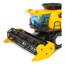 Brinquedo Infantil Trator Colheitadeira Fazendeiro Poliplac Foto mini 3