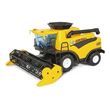 Brinquedo Infantil Trator Colheitadeira Fazendeiro Poliplac Foto mini 1