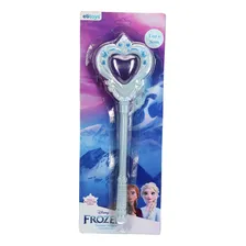 Brinquedo Infantil Vara Varinha Mágica Frozen Com Luz E Som Foto mini 3
