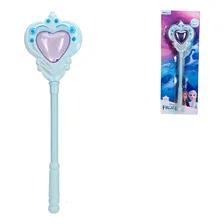 Brinquedo Infantil Vara Varinha Mágica Frozen Com Luz E Som Foto mini 2