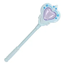 Brinquedo Infantil Vara Varinha Mágica Frozen Com Luz E Som Foto mini 1