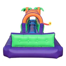 Brinquedo Inflável Escorrega Radical C/ Motor Soprador Foto mini 1