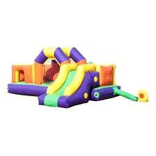 Brinquedo Inflável Multiplay Home Motor E Piscina De Bolas Foto mini  2