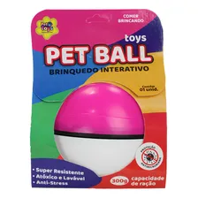 Brinquedo Interativo Pet Ball Bolinha Divertida Cães Rosa Foto mini 4