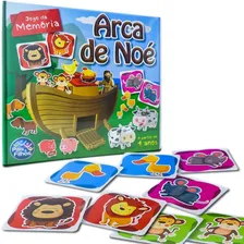 Brinquedo Jogo Da Memória Arca De Noé Animais Da Natureza Foto mini 3