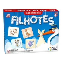 Brinquedo Jogo Da Mem贸ria Filhotes De Animais Da Natureza Foto mini 1