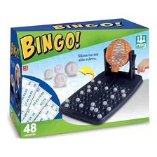 Brinquedo Jogo De Bingo 48 Cartelas Infantil Diversão Nig Foto mini 1
