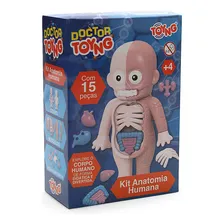 Brinquedo Kit Anatomia Humana 15 Peças Toyng Doctor Foto mini 4