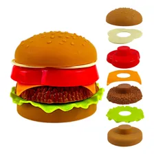 Brinquedo Kit Fast Food Lanchonete Completo Hambúrguer Foto mini 4