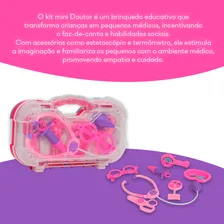 Brinquedo Kit Médico Infantil Maleta Menina Enfermeira Foto mini 2