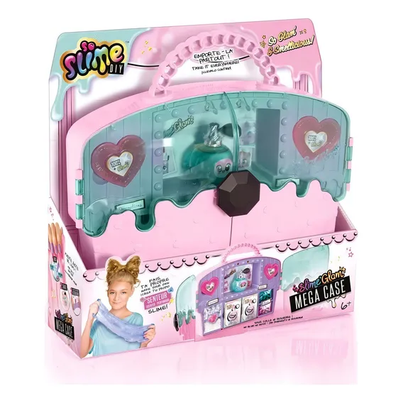 Brinquedo Kit Mega Bolsa Slime Perfume Glam Da Fun F00188 Foto 1