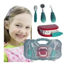 Brinquedo Maleta Kit Dentista 5 Peças - Rosa Foto mini  3