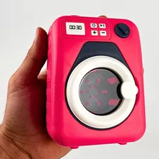 Brinquedo Maquina Lavar Roupas Infantil Lavanderia Divertida Foto mini 4