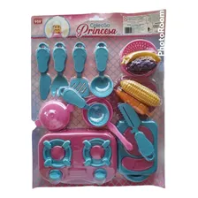 Brinquedo Menina Kit Cozinha Completo Coleção Princesa Foto  mini 1