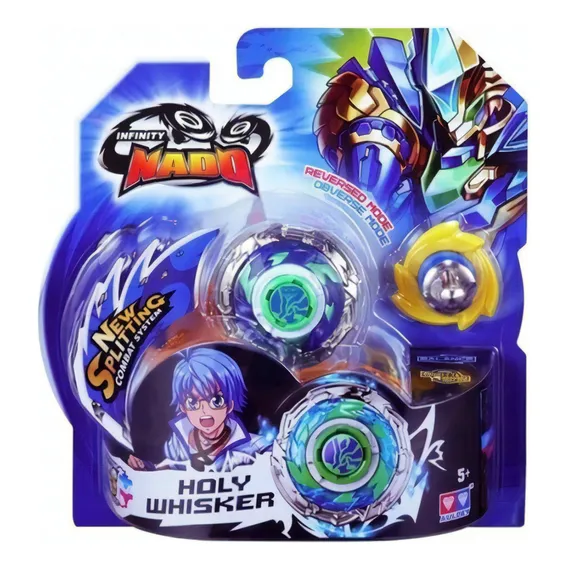 Brinquedo Meninos Pião Com Lançador Infinity Nado Candide Foto 1