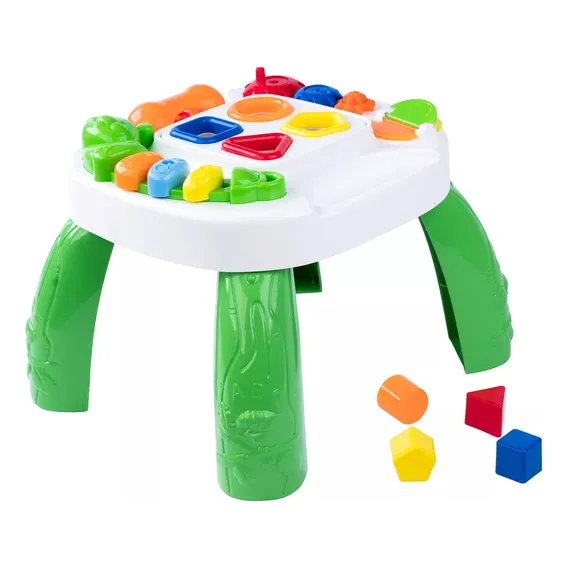 Brinquedo Mesa Didática Infantil Educativa Foto 1