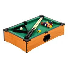 Brinquedo Mesa Sinuca Bolas Taco Jogo De Verdade Foto mini 3