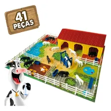 Brinquedo Minha Fazenda 41 Peças Animais - Nig Foto mini 2