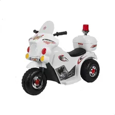 Brinquedo Mini Moto Eletrica Triciclo Motinha Infantil Cor Branco Foto mini 1