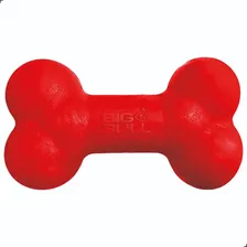 Brinquedo Mordedor Cachorro Borracha Osso Grande Vermelho Foto mini 1
