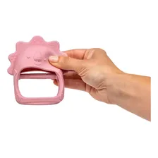 Brinquedo Mordedor E Massageador MĂŁozinha Para BebĂȘ Rosa Buba Foto mini 3