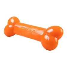 Brinquedo Mordedor Para Cães Osso Flex Buddy Toys Cor Laranja Foto mini  2