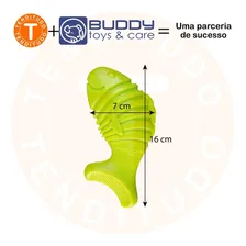 Brinquedo Mordedor Resistente Nylon Peixe Buddy Toys Foto mini 4