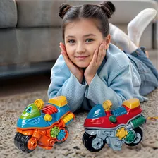 Brinquedo Motinho Moto Infantil Com Interativas Foto mini  2