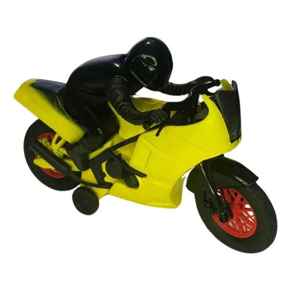 Brinquedo Moto Racer Velocidade Infantil Lider Brinquedos Cor Amarelo Foto 1