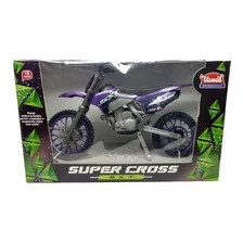 Brinquedo Moto Super Cross Sxt Suspensão Com Mola Usual Foto mini 4