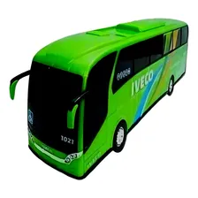 Brinquedo Onibus Miniatura Iveco Menino Usual Sortido Cor Verde Foto mini 1