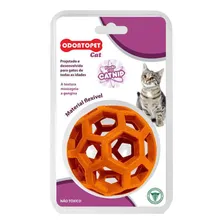Brinquedo Para Gato Todas Idades Odontopet Cat Bola Laranja Foto mini 1