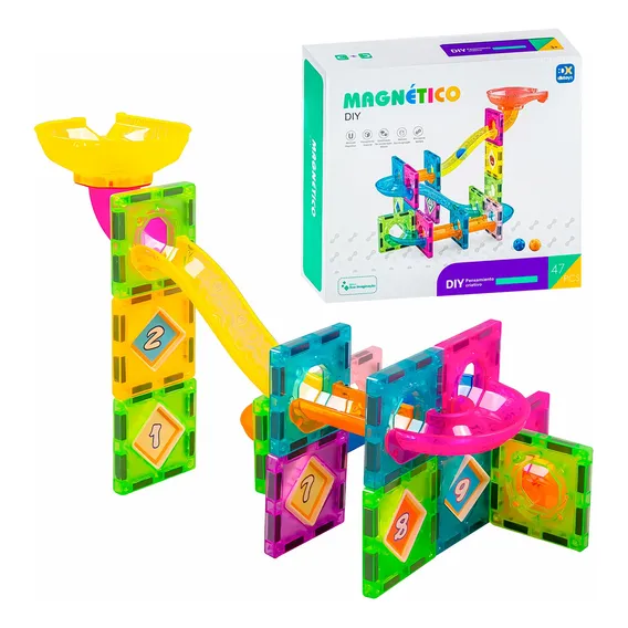 Brinquedo Para Montar Peças Magnéticas Brinquedo Educativo Foto 1