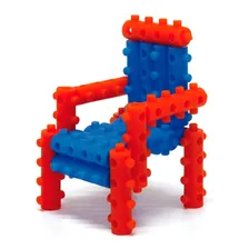 Brinquedo Para Montar Pinos Magicos 60 Pecas - Elka Foto mini 3