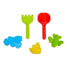 Brinquedo Para Praia 5 Acess贸rios Maral Infantil Kit Praia Foto mini 2