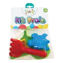 Brinquedo Para Praia 5 Acess贸rios Maral Infantil Kit Praia Foto mini 3